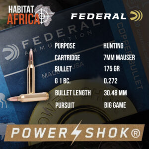 Federal-Power-Shok-7x57-175-grain-Ammunition-Info-Habitat-Africa