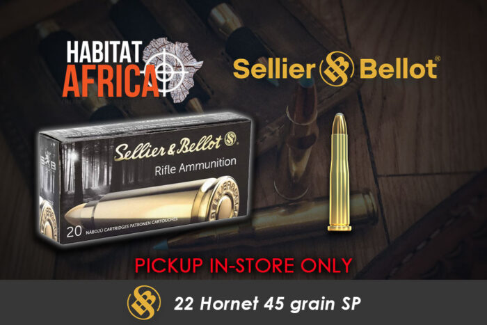 Sellier-&-Bellot-22-Hornet-45-grain-SP-Ammunition-Habitat-Africa