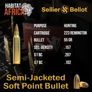 Sellier-&-Bellot-223-Remington-55-grain-SP-Ammunition-Info-Habitat-Africa