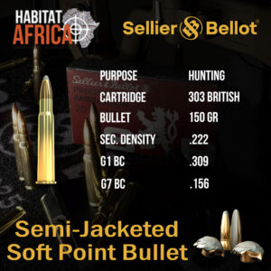 Sellier-&-Bellot-303-British-150-grain-SP-Ammunition-Info-Habitat-Africa