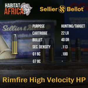 Sellier-&-Bellot-22-LR-40-grain-High-Velocity-HP-Ammunition-Info-Habitat-Africa