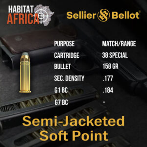 Sellier-&-Bellot-38-Special-158-grain-SP-Ammunition-Info-Habitat-Africa