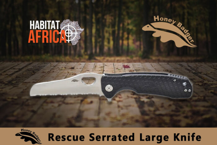 Honey-Badger-Rescue-Serrated-Large-Knife-Black-Habitat-Africa-1