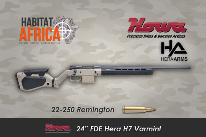 Howa-24-inch-22-250-Remington-Hera-H7-FDE-Varmint-Habitat-Africa