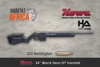 Howa 24 inch 223 Remington Hera H7 Black Varmint