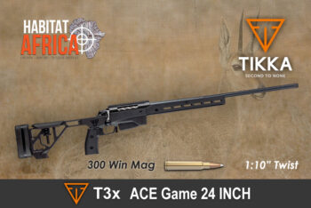 Tikka T3x ACE Game in 300 Win Mag 24inch