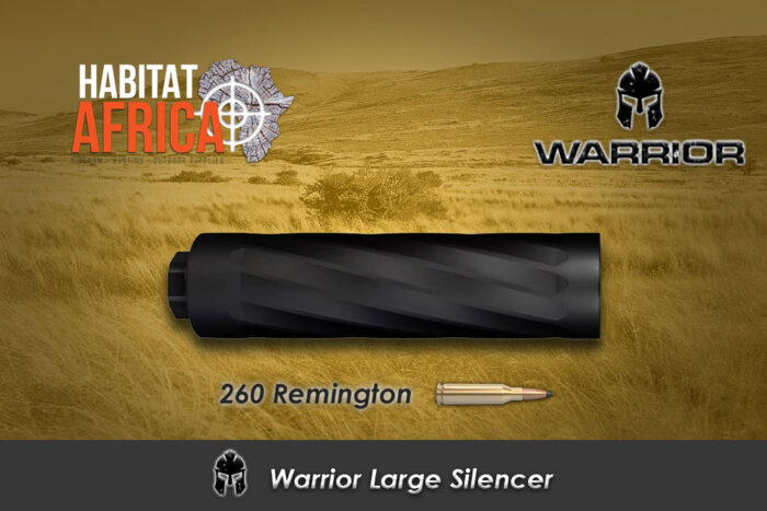 Warrior-Large-Silencer-260-Remington-Habitat-Africa-New