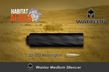 Warrior Medium Silencer 22-250 Remington