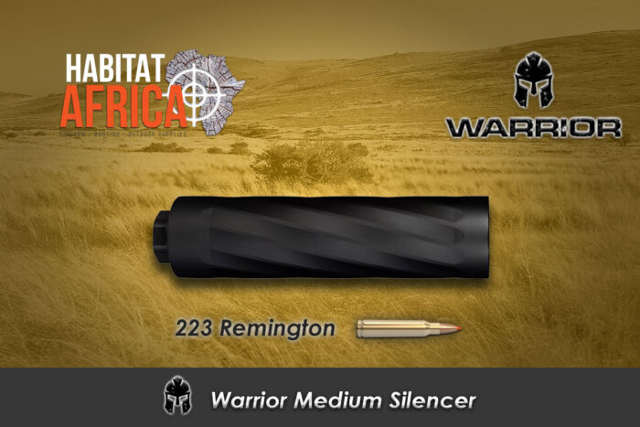 Warrior-Medium-Silencer-223-Remington-Habitat-Africa-New