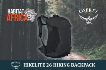 Osprey Hikelite 26 Hiking Backpack Raven Black